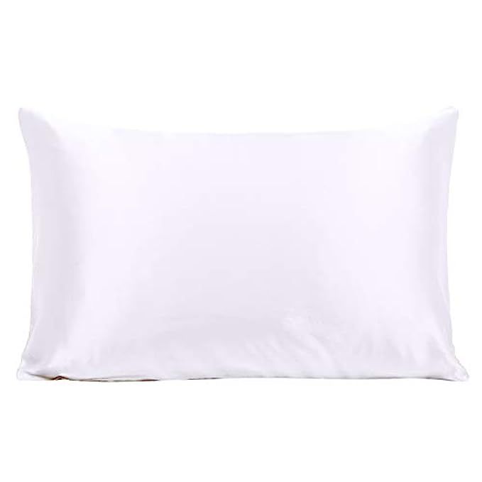 Ravmix 100% Pure Mulberry Silk Pillowcase for Hair and Skin with Hidden Zipper King Size 21 Momme 60 | Amazon (US)