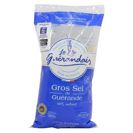 Le Guerandais Coarse Sea Salt Gros Sel De Guerande 1.76 Pound | Walmart (US)