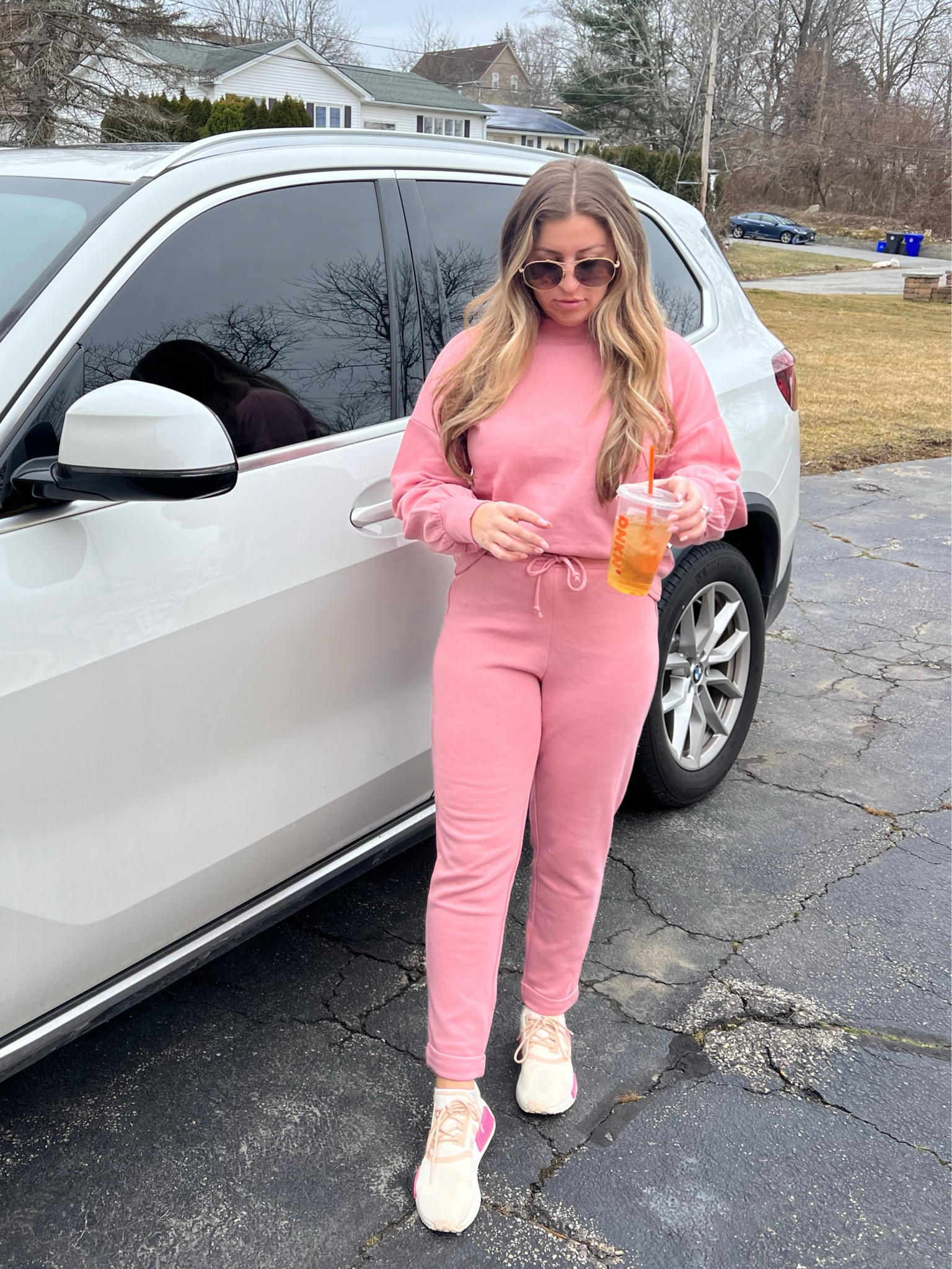 Pink sweatsuit, matching outfit, Valentine’s Day, adidas, Amazon find

#LTKSeasonal #LTKstyletip #LTKSale