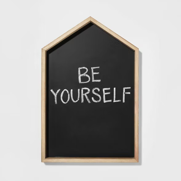 House Chalk Message Board Black - Pillowfort™ | Target