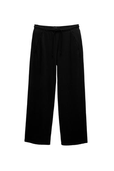 Wide-leg tracksuit bottoms | PULL and BEAR UK