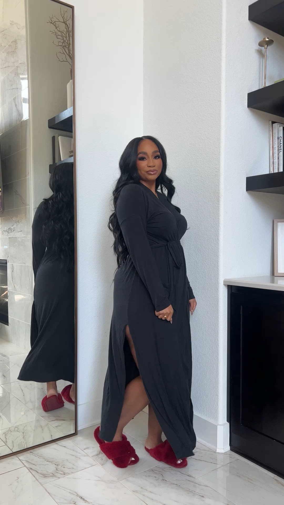 Winter outfits don’t have to be boring! Paired this Amazon cardigan with my favorite House of CB pants! 

#LTKstyletip #LTKSeasonal #LTKitbag