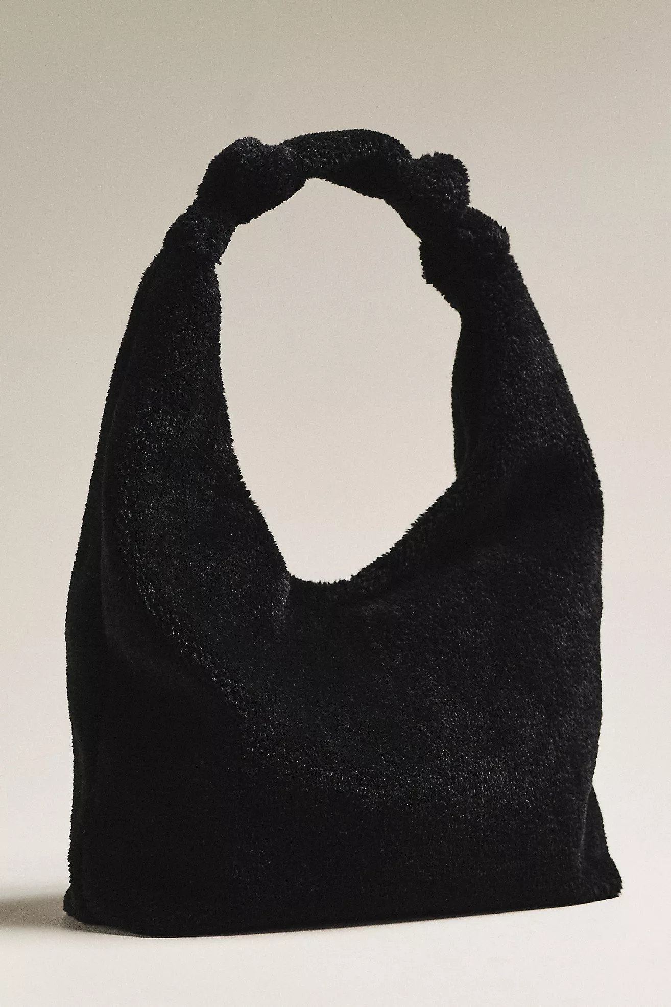 The Love Knot Slouchy Bag: Sherpa Fleece Edition | Anthropologie (US)