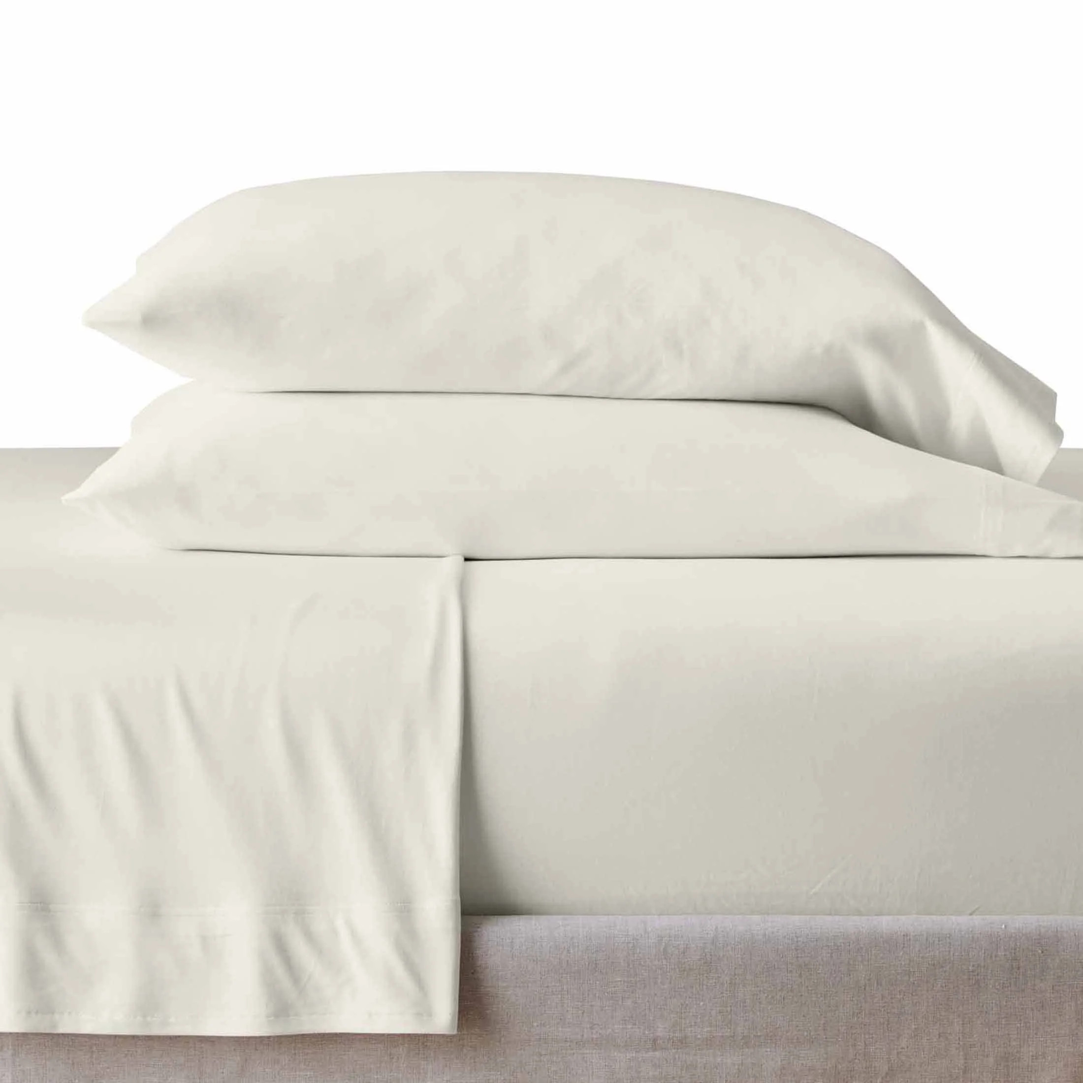 Better Homes & Gardens 4-Piece Arctic White Adult Jersey Sheet Set, Full | Walmart (US)