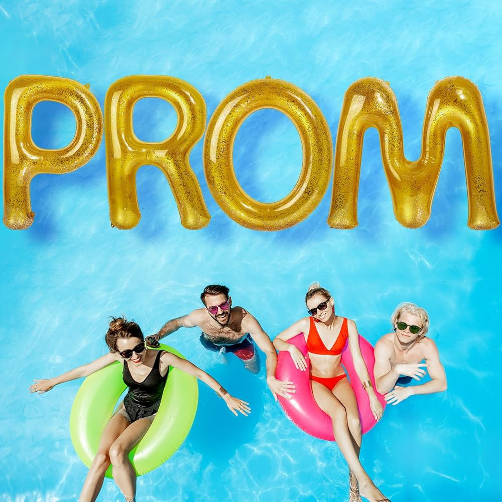 HyDren 48" Huge Graduation Pool Float 2025 Grad Prom Inflatable Letter Giant Grad Party Decoratio... | Amazon (US)