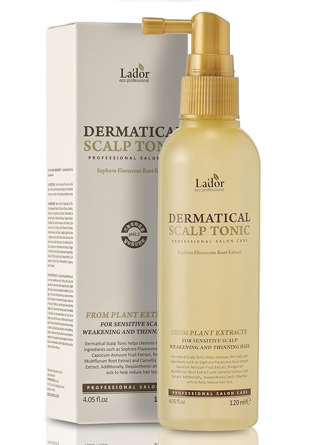 LA'DOR Dermatical Scalp Tonic - For Sensitive Scalp, Thinning Hair - 4.05 Fl Oz, Leave in Spray S... | Amazon (US)