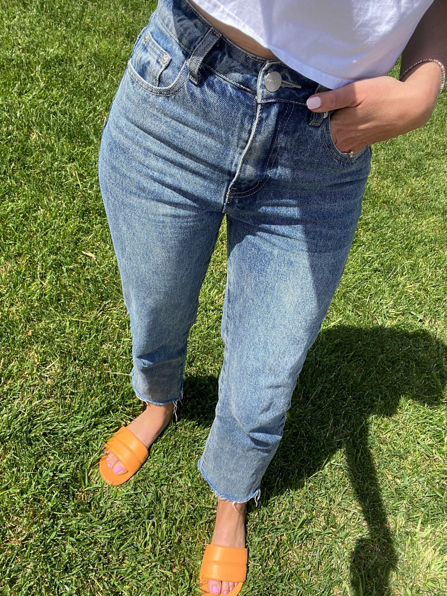 Love these sandals and this orange is the fun pop any outfit needs  

#LTKshoecrush #LTKstyletip #LTKSeasonal