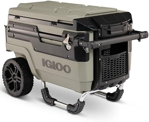 Igloo Trailmate Journey 70Qt Wheeled Cooler, Insulated Hard Shell Ice Chest | Amazon (US)
