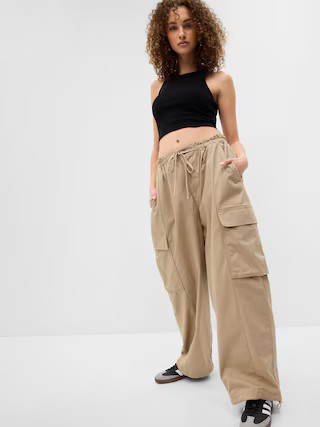 PROJECT GAP Organic Cotton Cargo Parachute Pants | Gap (US)