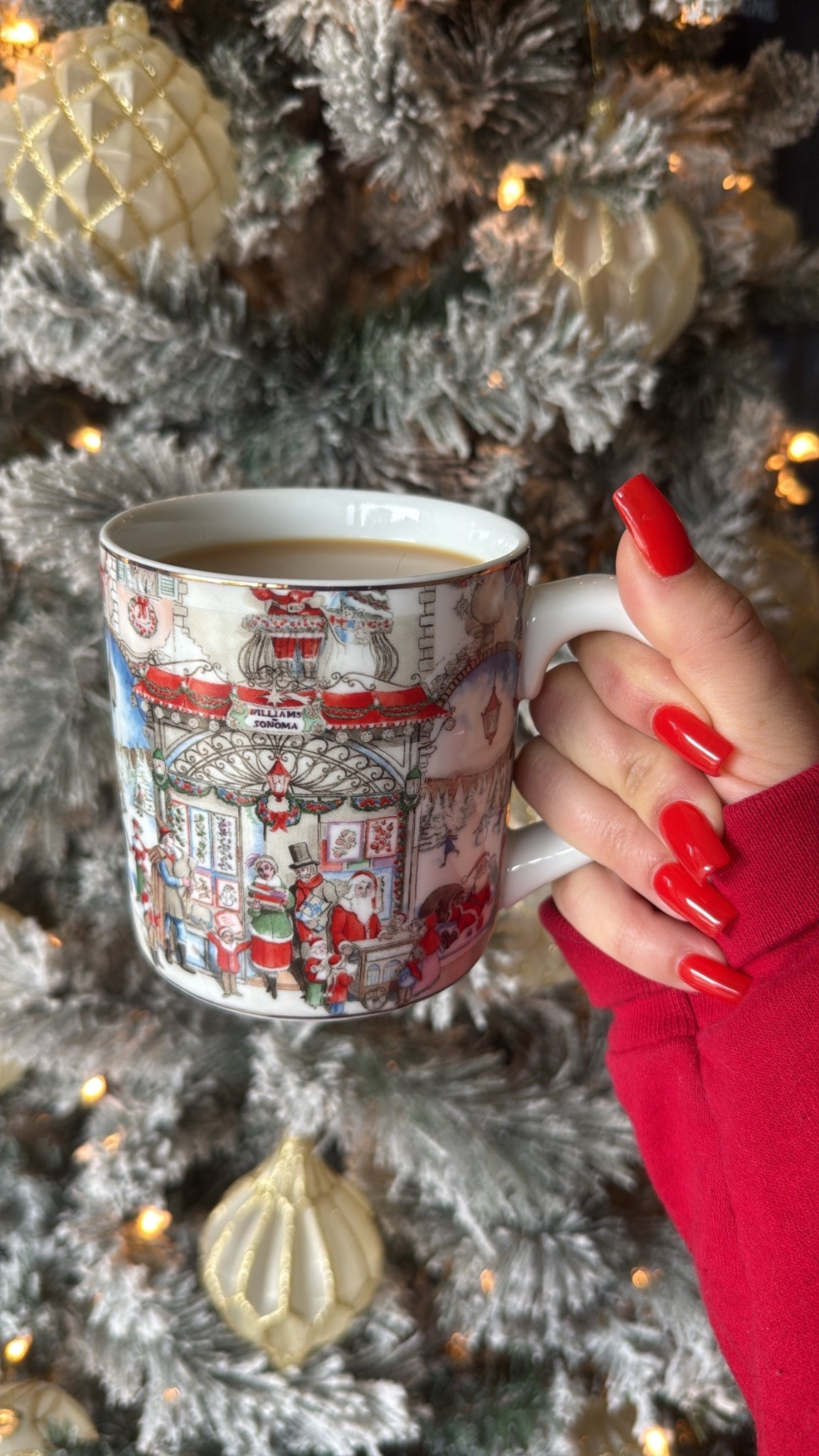 Holiday Coffee Mug
Christmas 
William Sonoma 
Gift guide kitchen finds 

#LTKHoliday #LTKGiftGuide #LTKSeasonal