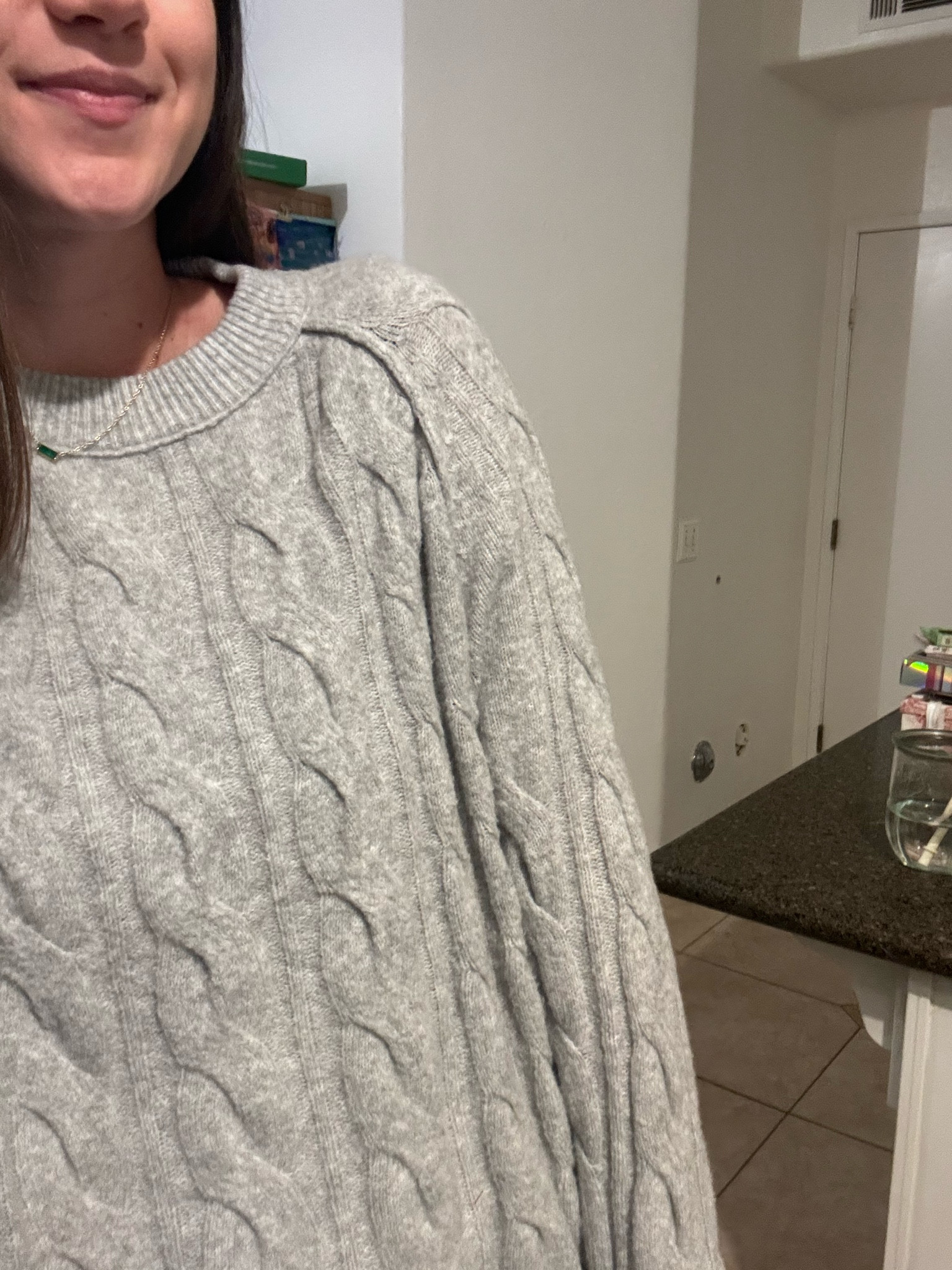 Wearing small! Comes in so many cute colors 