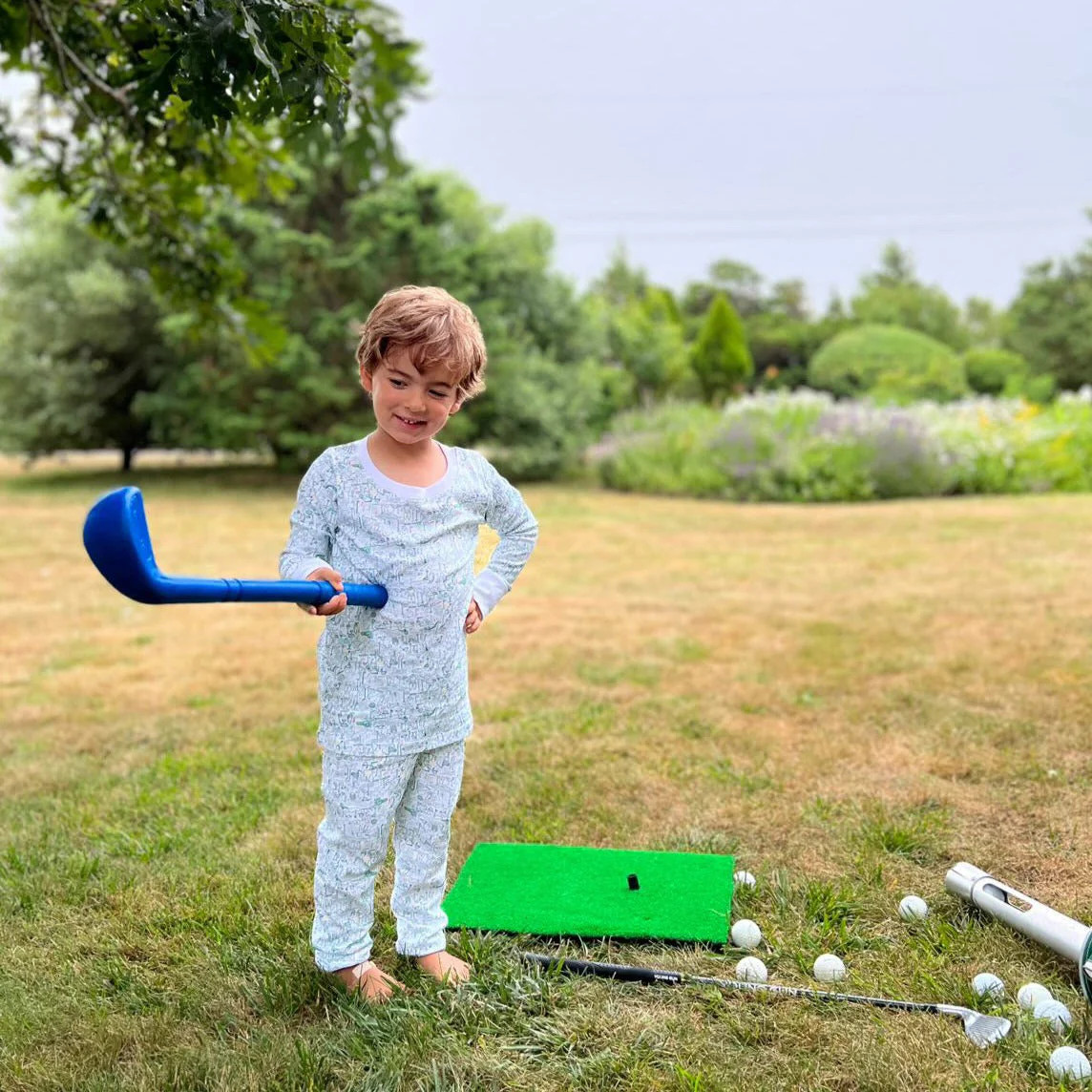 Golf Two Piece Kids Pajamas | Joy Street Kids LLC