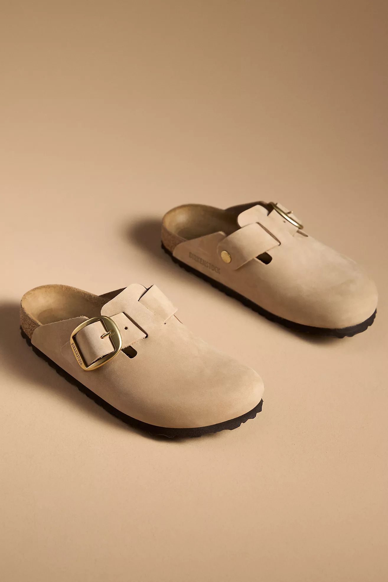 Birkenstock Boston Big Buckle Clogs | Anthropologie (US)