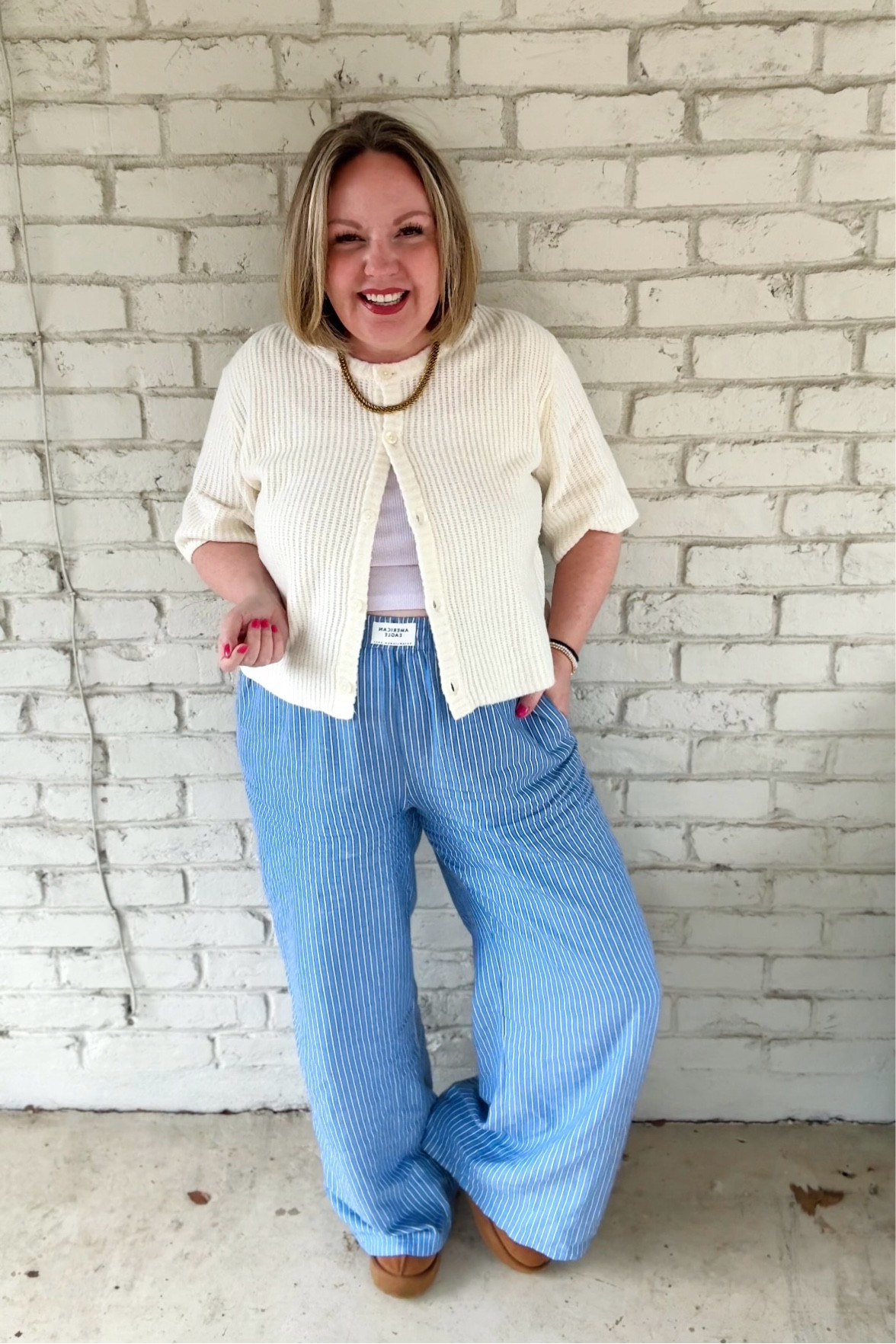 Comfy & cute in this viral sweater cardigan! Medium in top, large bottoms

#LTKFindsUnder50 #LTKSaleAlert #LTKStyleTip