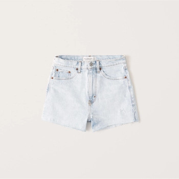Women's High Rise Mom Shorts | Women's Bottoms | Abercrombie.com | Abercrombie & Fitch (US)