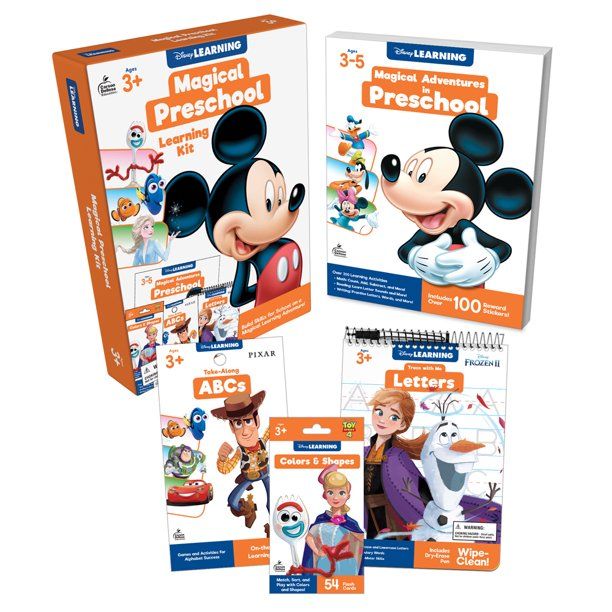 Disney Learning Magical Preschool Learning Kit - Walmart.com | Walmart (US)