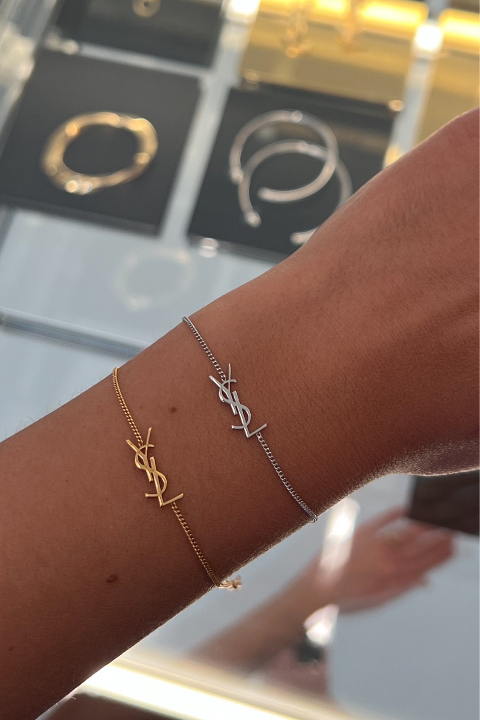 Ysl bracelet on sale

Saint Laurent Logo Plaque Charm Bracelet

Gift guide for her ! Gift for her 
Jewelry for her 

#LTKFind #LTKSeasonal #LTKGiftGuide
