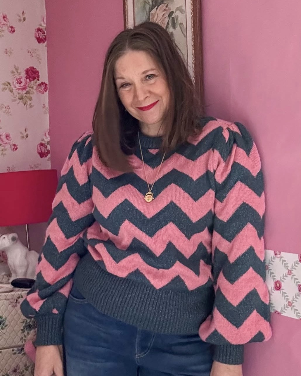 Cosy sweater with a hint of glitter when you want low key sparkle 

#LTKmidsize #LTKwinter #LTKover50style