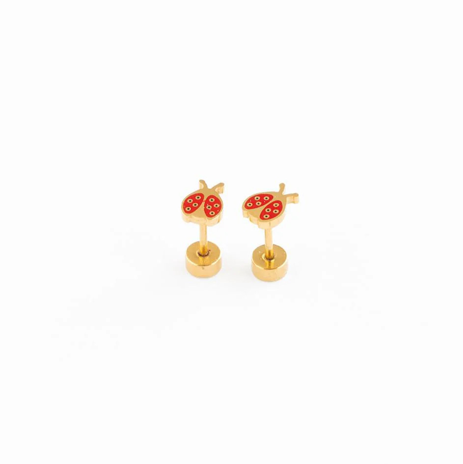 Ladybug Stud Earring | Pip Pop Post