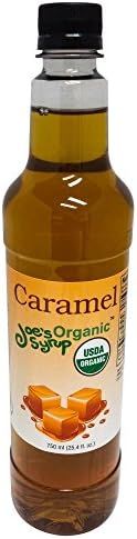 Joe’s Syrup Organic Flavored Syrup, Organic Caramel, 750 ml | Amazon (US)