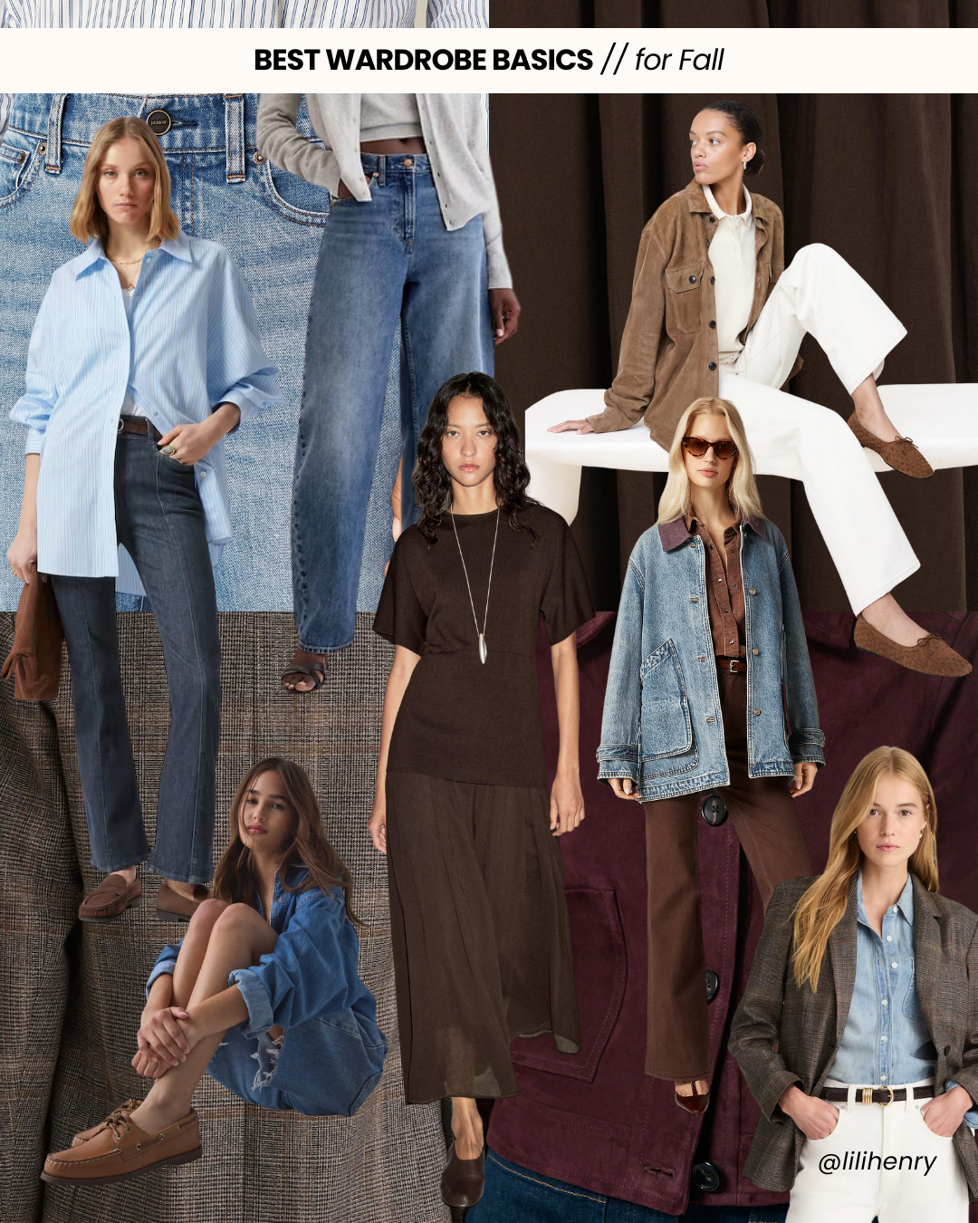 Easy, cool, versatile = your Fall wardrobe basics.

These aren’t just pieces you wear once—they’re the building blocks you’ll style on repeat.

Here's what to look for:
01 // One and done dresses
The easiest answer to “I have nothing to wear.” Throw on a sleek shirtdress or knit midi and layer with tall boots and a blazer. One piece, infinite styling potential.

02 //  Easy flats
Ballet flats and loafers are the chic alternative to sneakers when you need something elevated but effortless. A square toe or soft leather loafer can carry you from the office to a night out without the blisters.

03 // A great pair of jeans
This season is all about shape. Wide-leg, cropped flares, and barrel jeans are everywhere—and the best part is they look polished with a crisp shirt and loafers or relaxed with a trench and sneakers.

04 // Crisp shirting
The backbone of any classic wardrobe. Wear it buttoned-up with trousers, open over a slip dress, or tucked into jeans for that effortless French feel. Stripes, soft blues, and fresh whites will never fail you.

05 // Lightweight layers
The secret to making transitional outfits work. A blazer, a soft duster, or a cropped jacket adds dimension without the bulk. You can stick to versatile neutrals—camel, cream, or denim—for maximum mix-and-match power.

Basics don’t mean boring. They mean you can actually get dressed without the panic. Which of these is already in your fall rotation?
 

 #LTKSeasonal #LTKStyleTip #LTKWorkwear