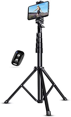 UBeesize Selfie Stick Tripod, 51" Extendable Tripod Stand with Bluetooth Remote for Cell Phones, ... | Amazon (US)