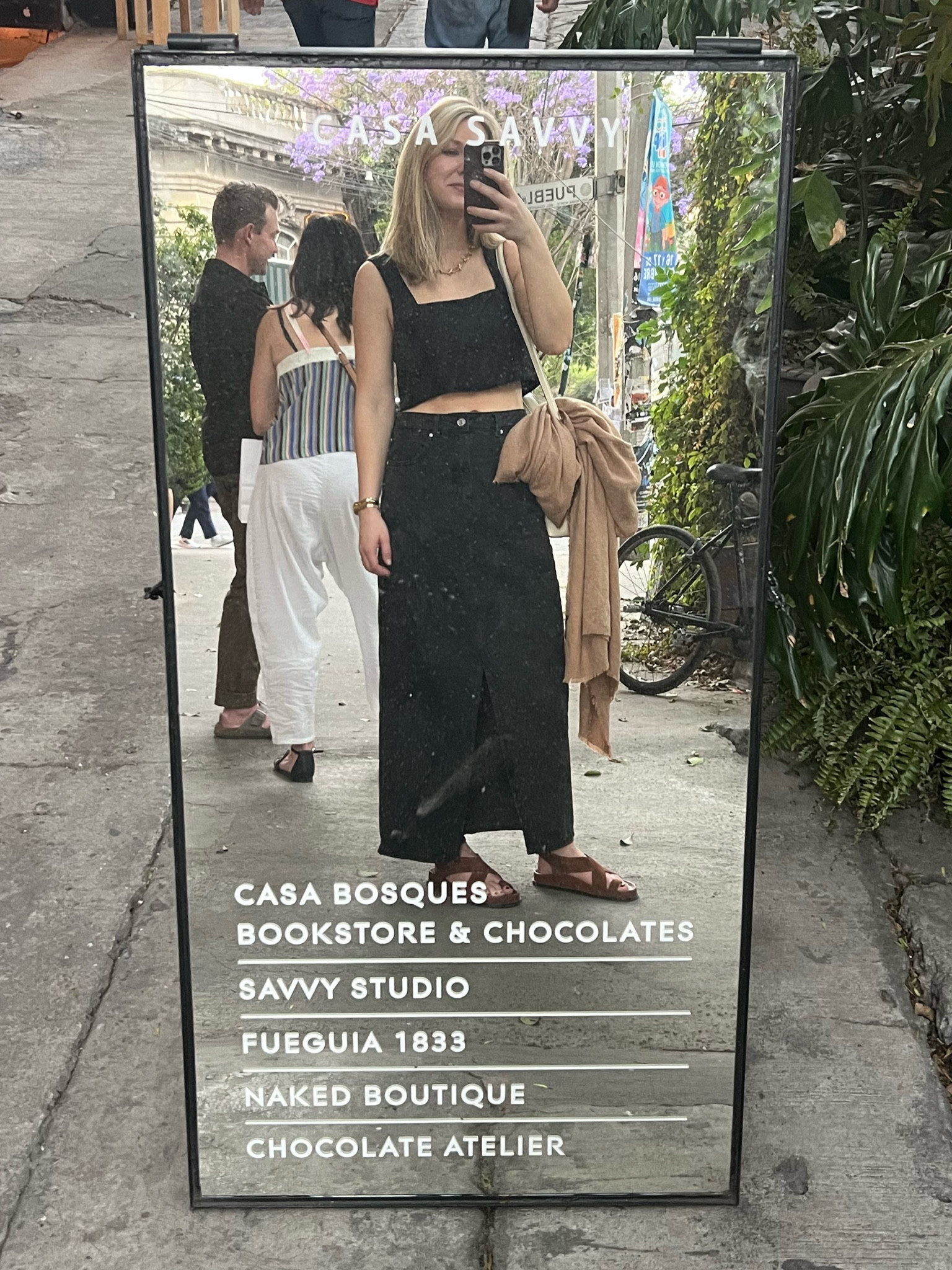 mexico city day to night ! added my scarf to wrap around for the cooler temp at night 

#LTKtravel