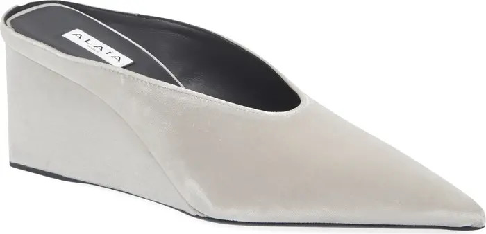 Cube Pointed Toe Wedge Mule (Women) | Nordstrom