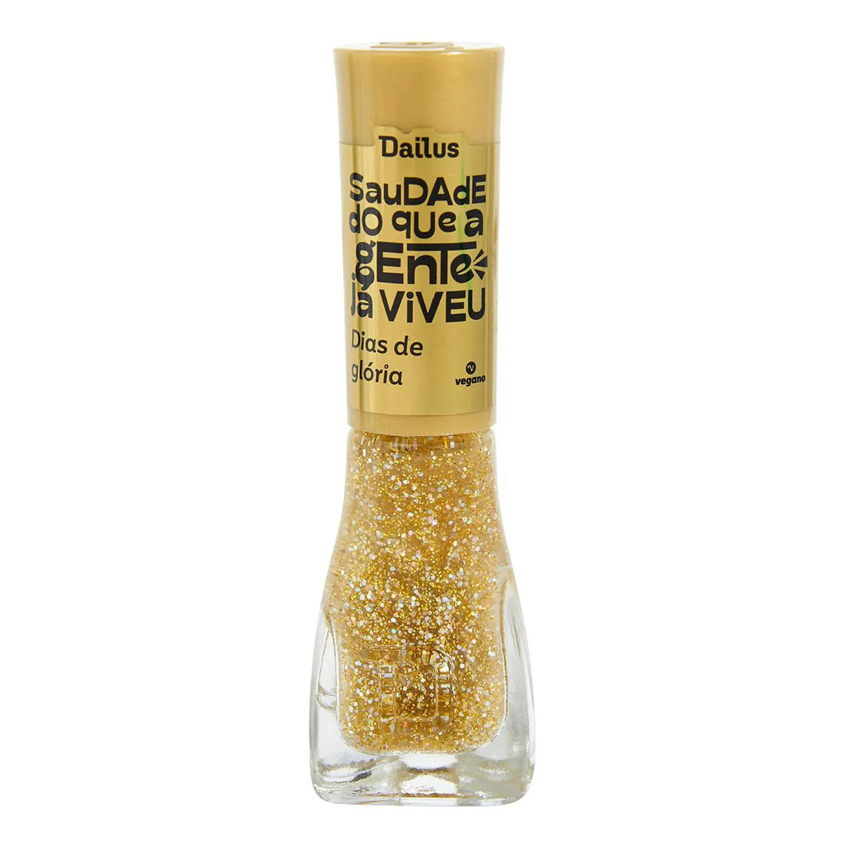 Esmalte Glitter Dailus Saudade Do Que A Gente Já Viveu 8Ml - Dias De Glória | DrogaRaia (BR)