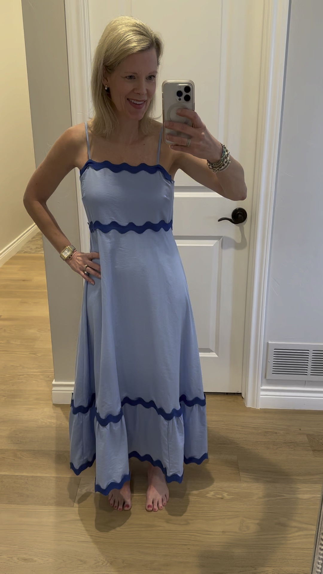 Cutest dress that’s on sale right now!! 10% off code on website  It has adjustable straps for a perfect fit. Fits true to size. Can’t wait for summer!!!  Under $50!!
Spring dresses. Summer dresses. Beach dress  

#LTKfindsunder50 #LTKVideo #LTKSeasonal