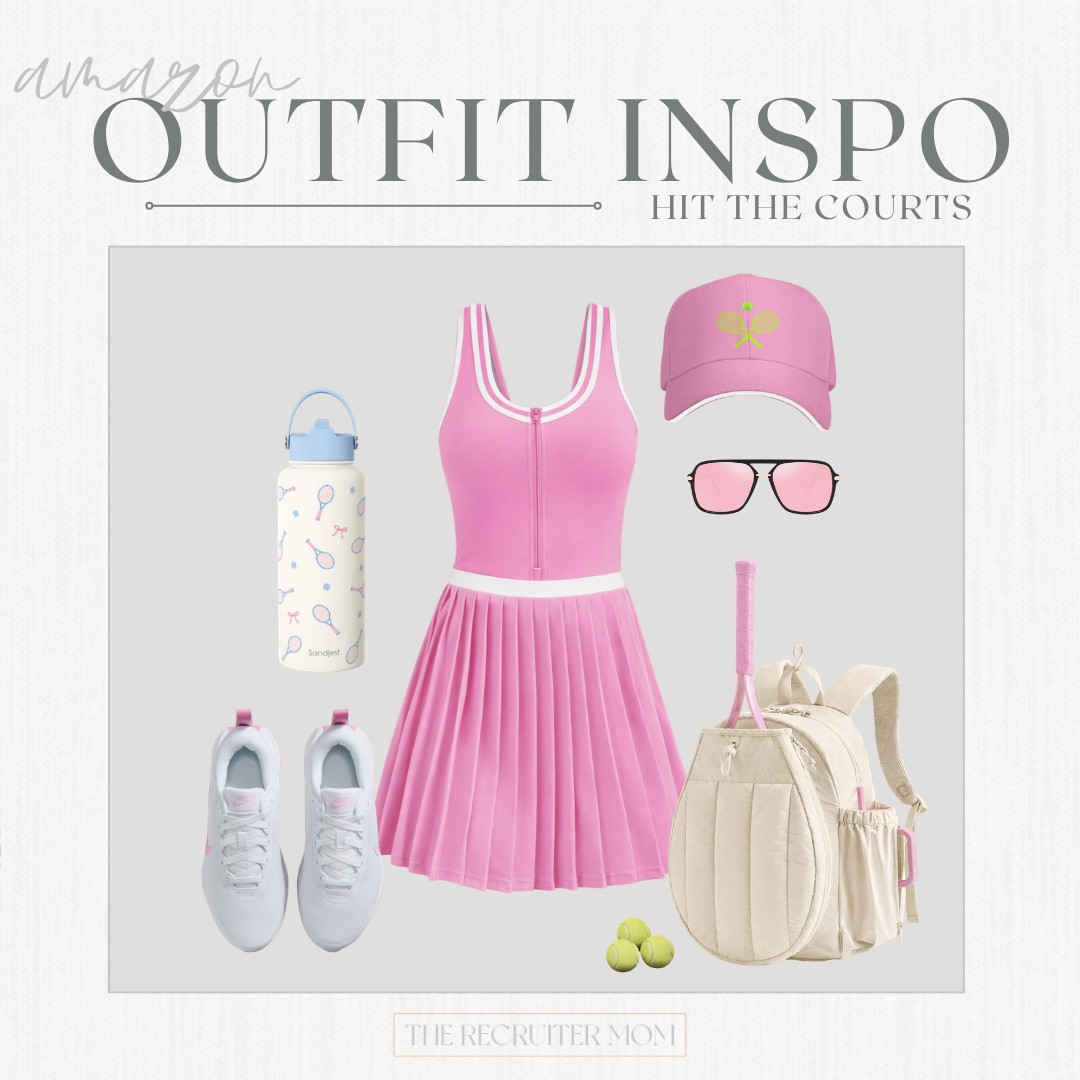 This adorable Pink tennis dress with zip front, white trim, a pleated skirt and built in shorts are perfect for hitting the courts AND the grocery aisle in style.  

 

#LTKSeasonal #LTKOver40 #LTKMidsize
