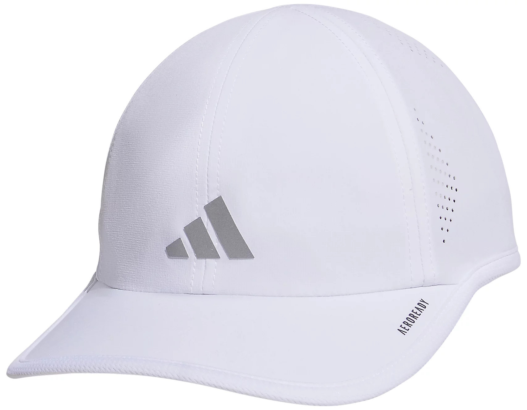 adidas Women's Superlite 3 Hat, White/Silver Metallic | Dick's Sporting Goods