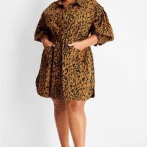 Kahlana Barfield Brown x Target Leopard Long Sleeve Dress | Poshmark
