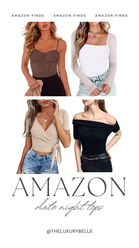 Amazon date night tops 

#LTKFindsUnder100 #LTKSeasonal #LTKStyleTip