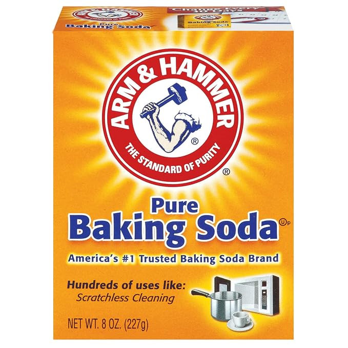 Arm & Hammer Pure Baking Soda, 8oz, Pack of 2 | Amazon (US)