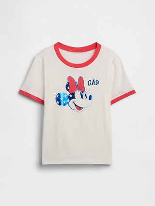 GapKids × Disney Minnie Mouse Ringer T-Shirt | Gap Factory