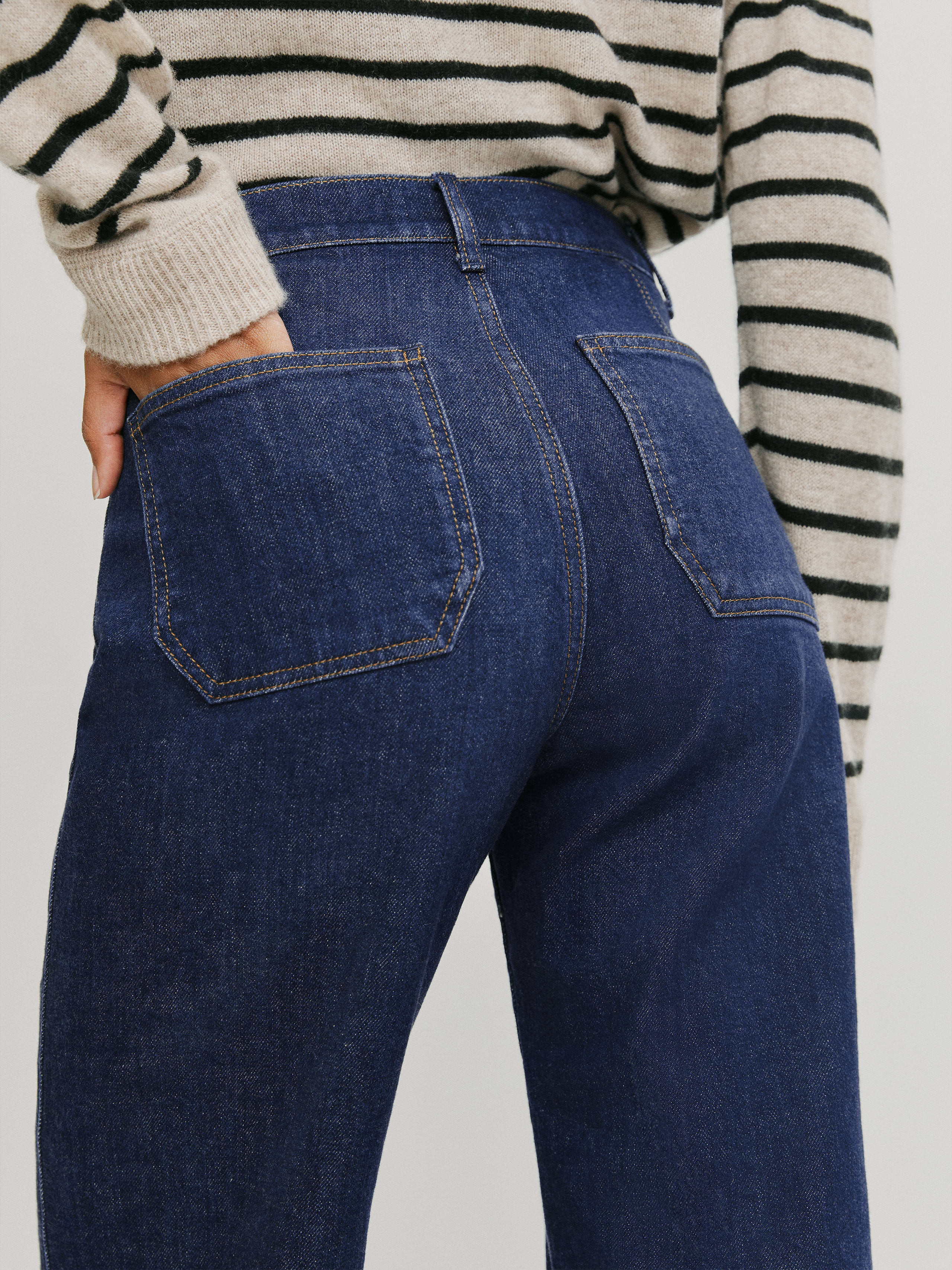 Victoria High Rise Wide Leg Jeans | Reformation (Global)