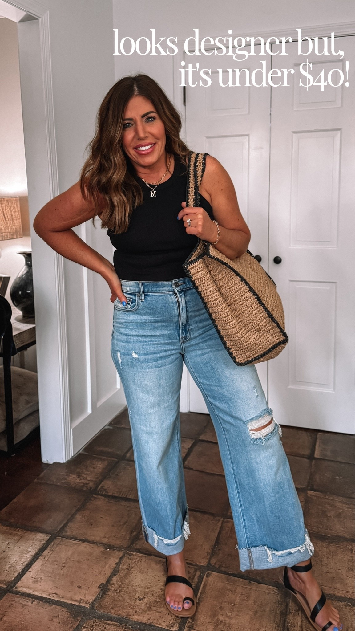 This XL straw bag is everything I need in a bag - large, sturdy, and stylish 👜😍

These padded basic tanks are so good. On sale 39% off / $23.95 come in several colors 

Over 40 style, teacher appreciation gift, spring outfits 2026

#LTKSaleAlert #LTKgrwm #LTKMothersDay