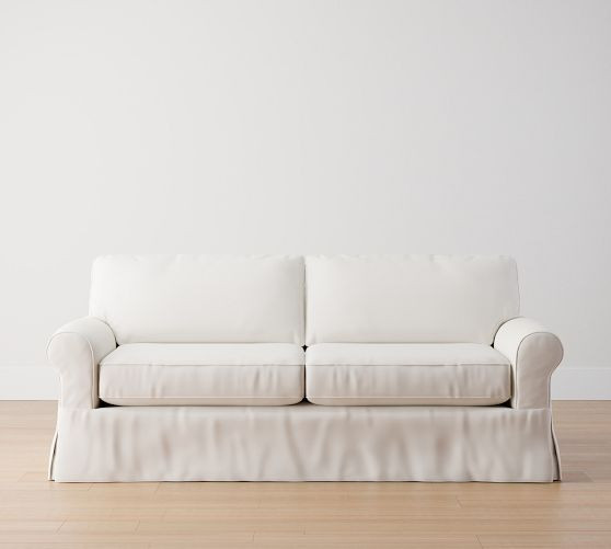 Buchanan Roll Arm Slipcovered Sofa (79"–94") | Pottery Barn (US)