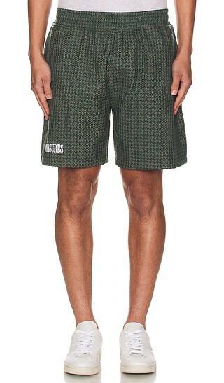 Intercept Houndstooth Shorts in Green | Revolve Clothing (Global)