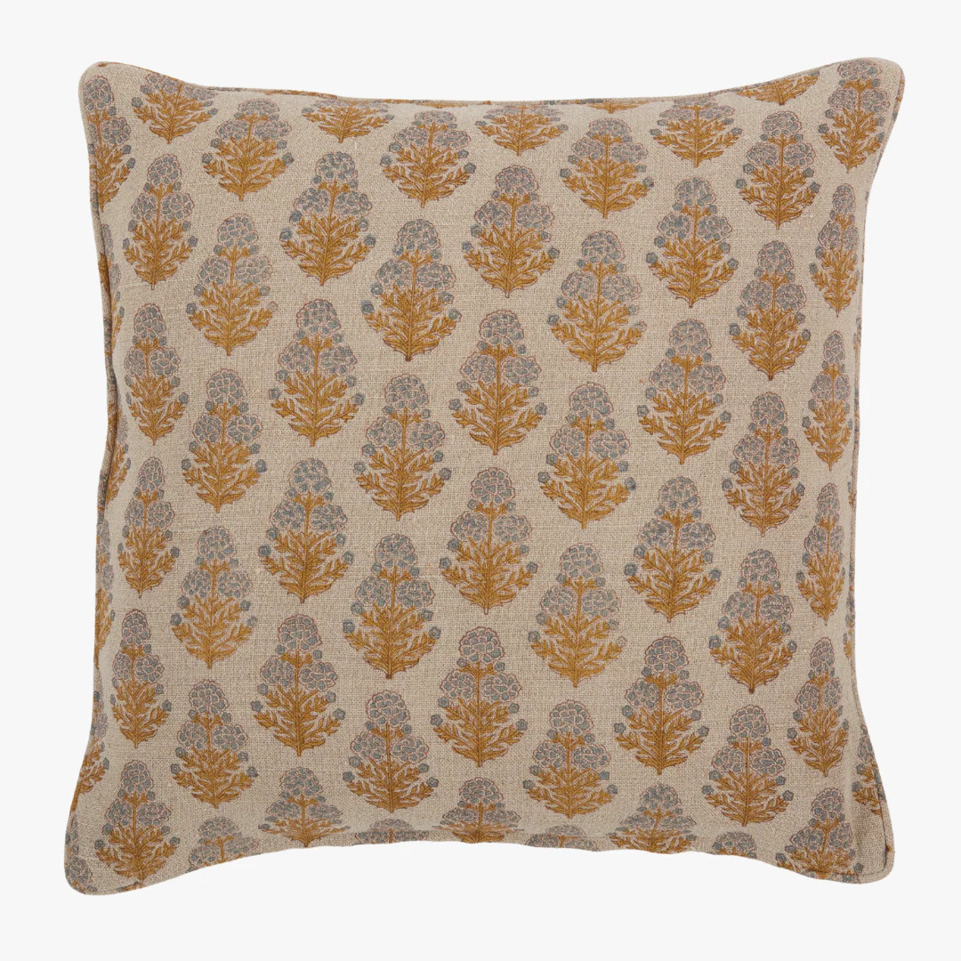 Marigold Mustard Pillow Cover | Dear Keaton