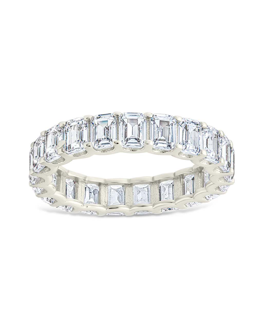 Sterling Silver Rio Baguette CZ Ring | Sterling Forever