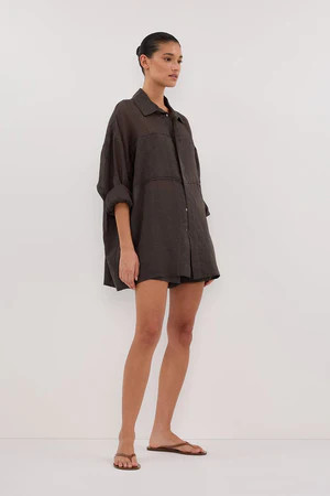 KAI PETROL RAMIE SLEEVED SHIRT | DISSH