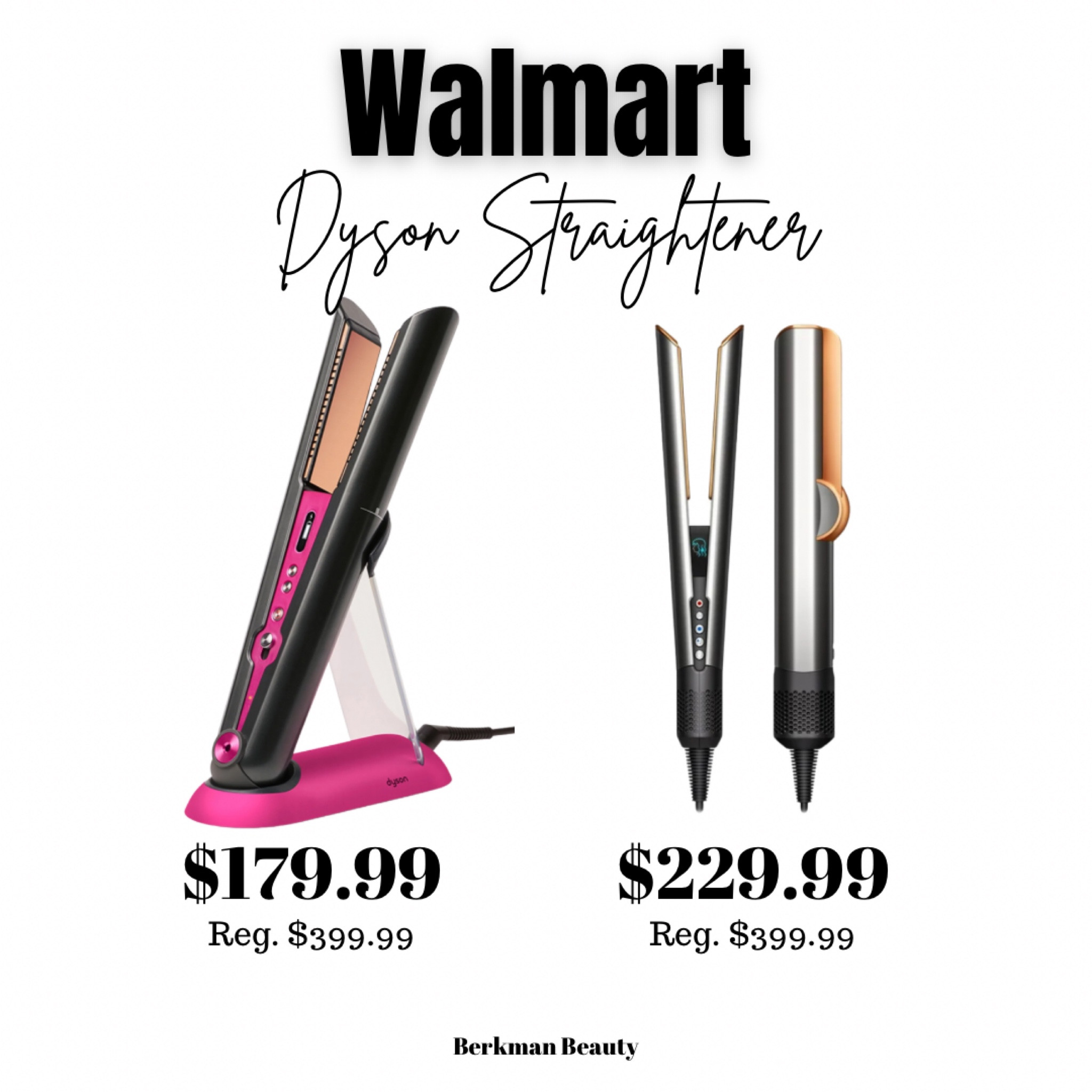 Dyson straightener on super sale at Walmart! #glowupsale 

#LTKFallSale #LTKBeauty #LTKSaleAlert