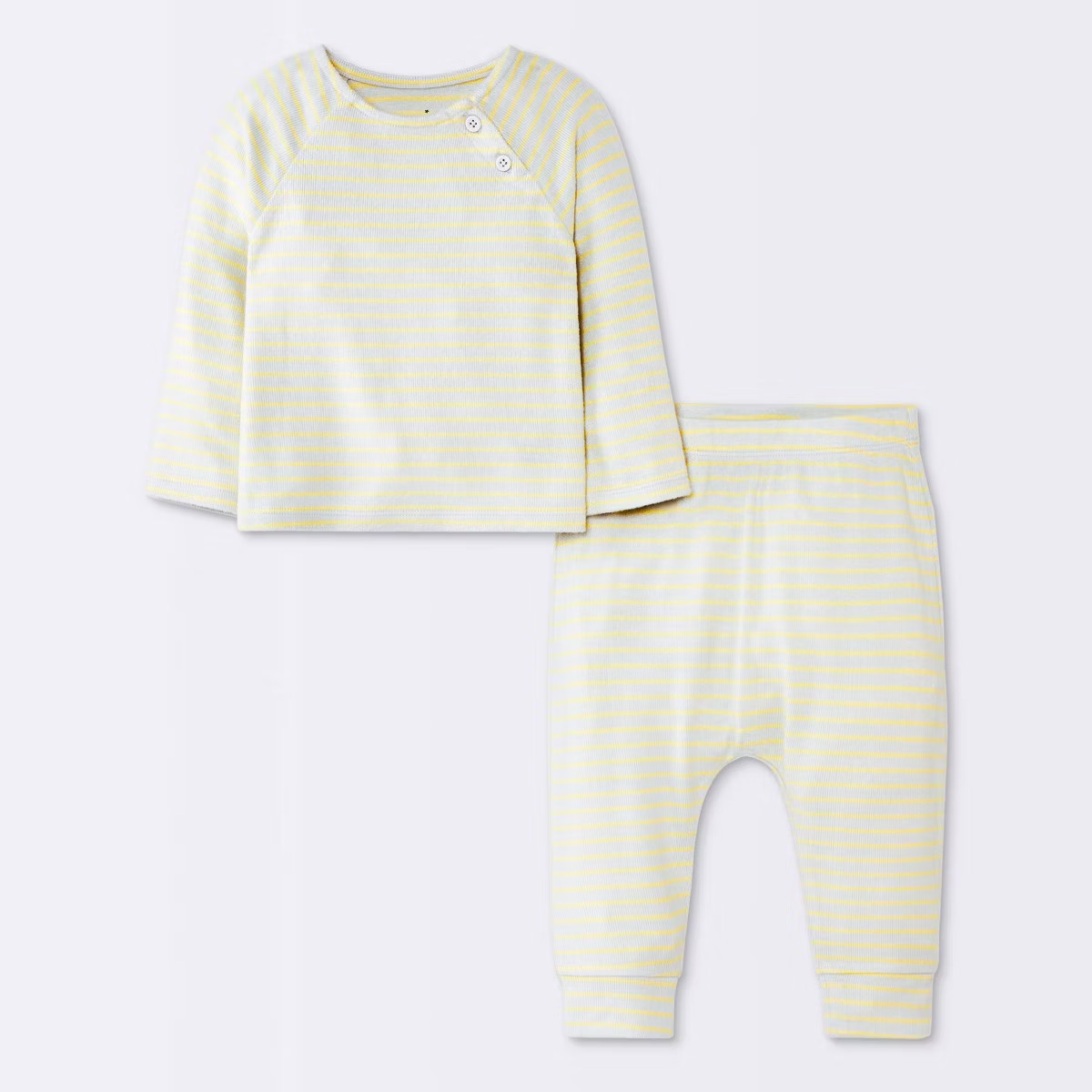 Baby Boys' 2pc Striped Sweater and Jogger Pants Set - Cloud Island™ Gray | Target