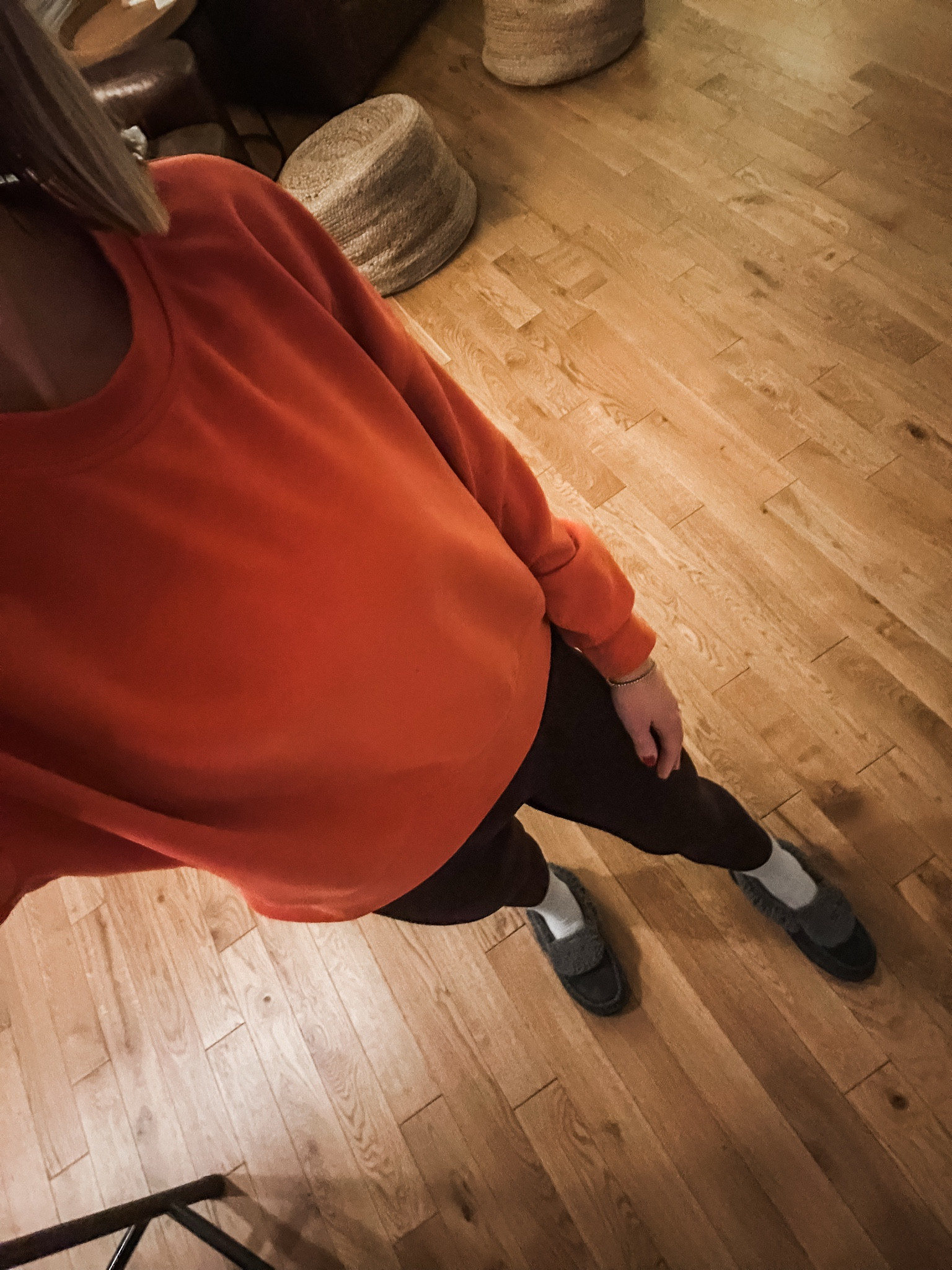 Low light since it’s late and dark but I had to post this- the exact dupe for this Lulu sweatshirt is on sale for only $19!! 🤯 linked both  

#LTKHoliday #LTKSaleAlert #LTKGiftGuide