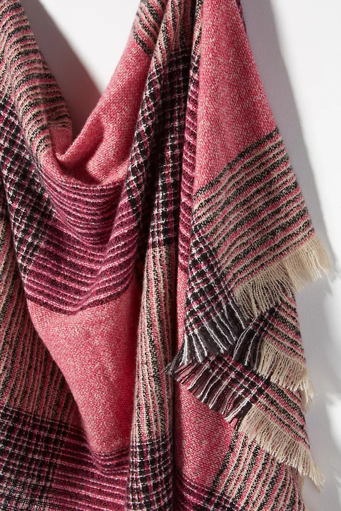 Layne Plaid Blanket Scarf | Anthropologie (US)
