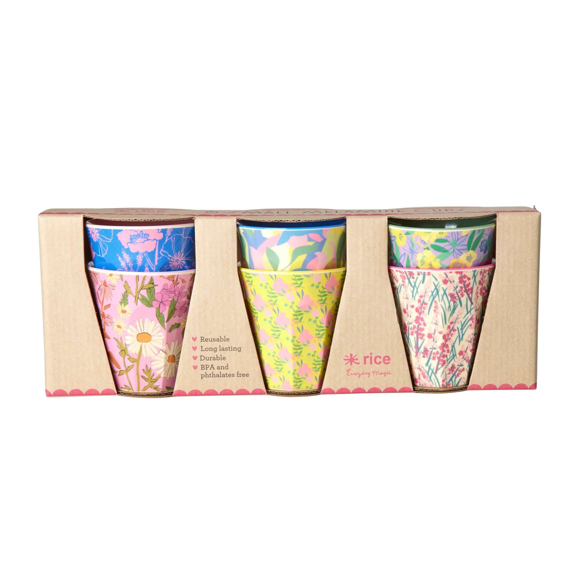 Small Melamine Cup - Flower Me Happy | Rice By Rice