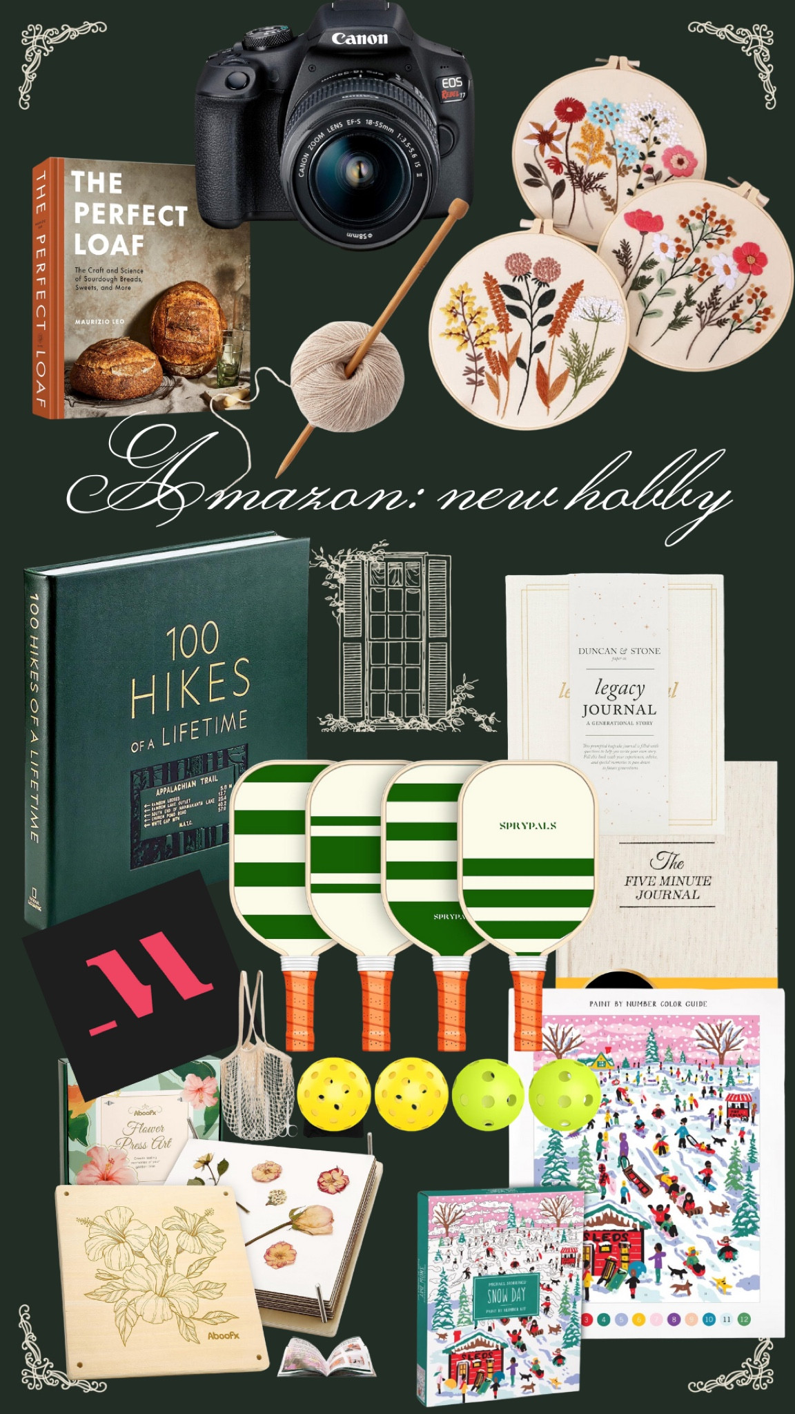 Amazon gifts for someone wanting to start a new hobby! 🎨 

#LTKGiftGuide #LTKHoliday #LTKCyberWeek