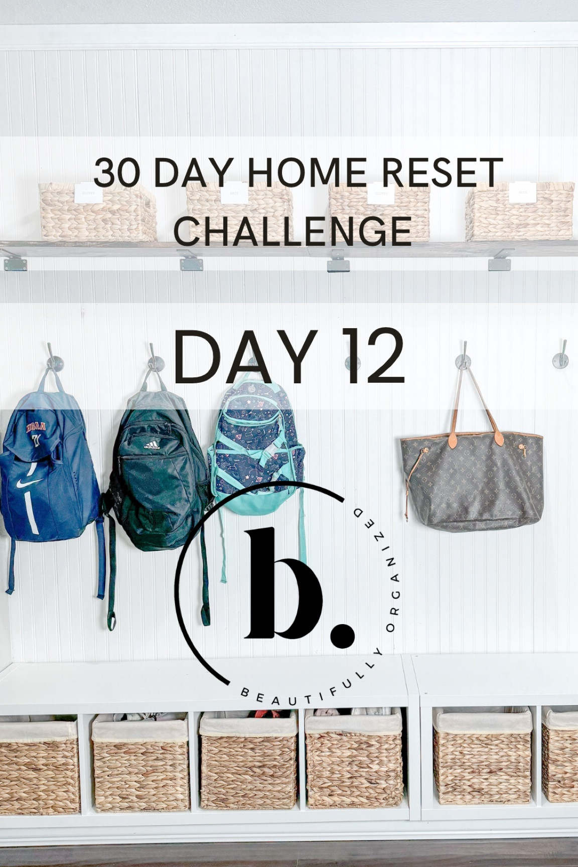 Day 12:

Today we are in the entryway of the home! 🏠 This may be your front door, or the door to your garage, but wherever you and your family walk in and drop bags, shoes and backpacks, this is where we want to focus today.

Go ahead and grab your 
✔️black bag for donation
✔️your white bag for trash
✔️basket for items to be put away
⏰set your 30 minute timer and let’s go! 

⭐️ anything that is in this area that you haven’t used in the last 6 to 12 months, is safe to get rid of. We really need to prioritize the space for our most frequently used items.

⭐️Anything that’s here that you want to keep, but doesn’t belong in the space, put that in the basket to be put away after the session.

⭐️space permitting you want to have a spot to hang backpacks, coats, gloves, and hats, shoes, anything that you or your family needs on your way out the door. 

⭐️A way to keep this area clear is by using bins and baskets that don’t have lids, so they’re easy for your family to access. Hooks are great for jackets and bags. If your family has to lift a lid to put something away, they’re probably not going to do it. Make this as easy as possible for your family to follow the system. 

#LTKHome #LTKStyleTip #LTKWatchNow